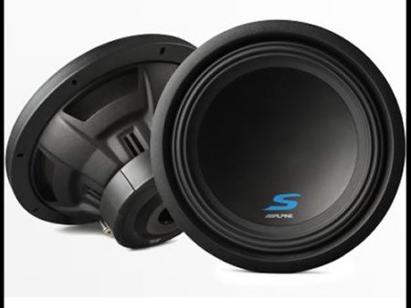 ALPINE S-W12D2  12  Dual Voice Coil (2 Ohm) High Performance Subwoofers Sale