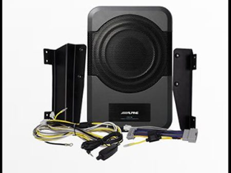 ALPINE PWE-S8-WRA  8-inch Compact Powered Subwoofer System for 2011-Up 4-door Jeep Wrangler Fashion