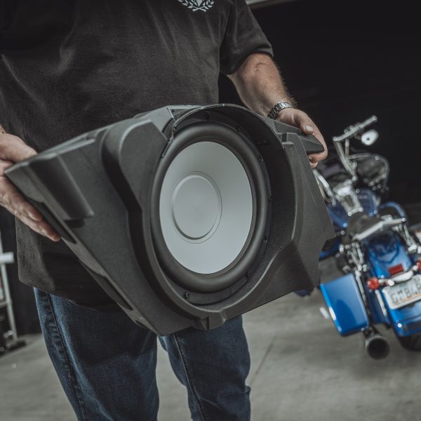 Rockford Fosgate 14+ Harley-Davidson® Dual 10  Saddlebag Subwoofer Kit Sale