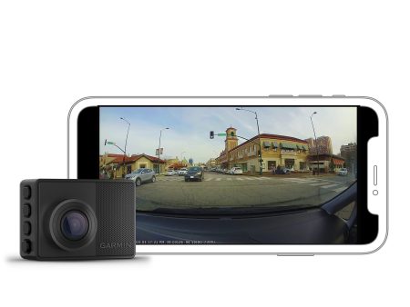 Garmin 010-02505-05 Dash Cam 67W, 1440p and extra-wide 180-degree FOV, Includes Memory Card Supply