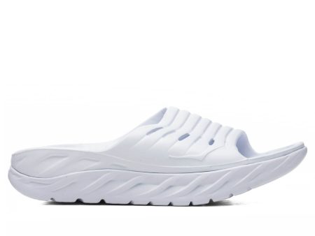 Hoka Ora Recovery Slide (Unisex) - White - Size M4 W6 For Sale