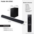 (Open Box) Samsung HW-Q700C 3.1.2ch Soundbar w Wireless Dolby Audio, Airplay 2, Alexa (2023) on Sale