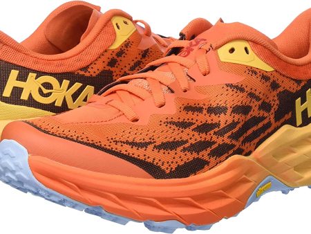 Hoka Speedgoat 5 Men s Trail Running Shoe - Puffin s Bill   Amber Yellow - Size 11.5 Hot on Sale