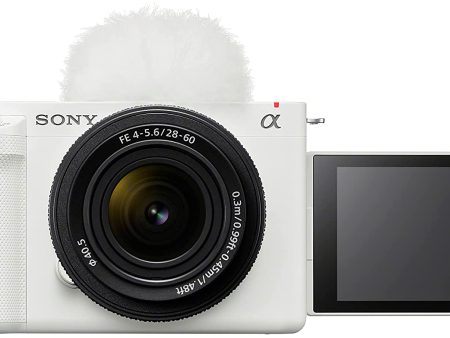 Sony Alpha ZV-E1 Full-Frame Vlog Camera with 28-60mm Lens - White Online Hot Sale