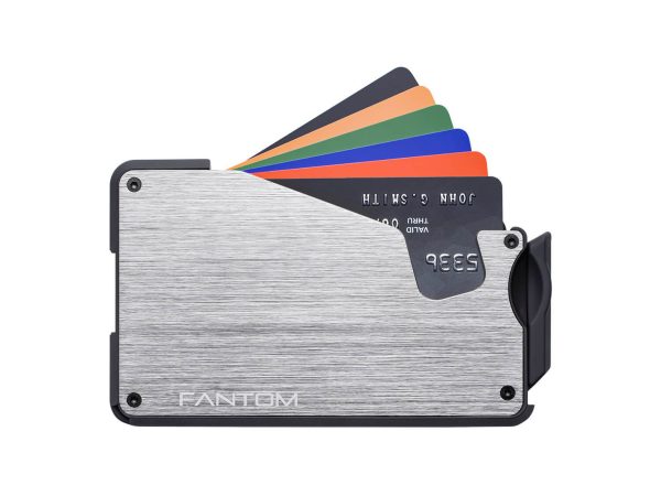 Fantom S Wallet | Extra Slim for 4 to 7 Cards | Titanium For Cheap