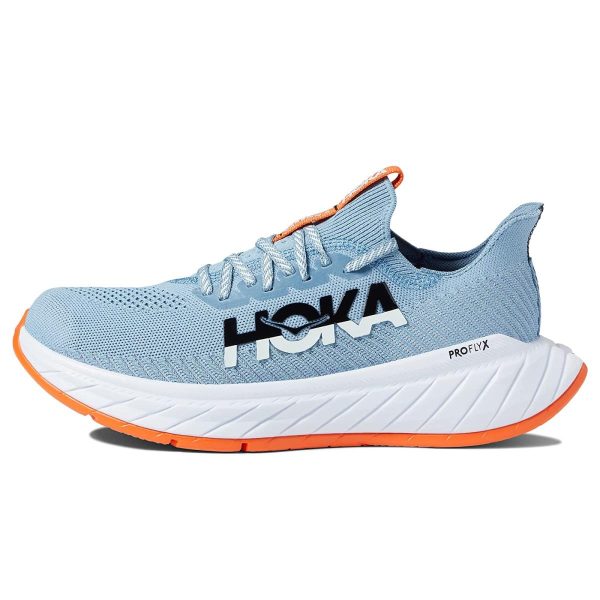 (Open Box) Hoka Carbon X 3 Men s Racing Running Shoe - Mountain Spring   Puffin s Bill - Size 9.5 For Cheap