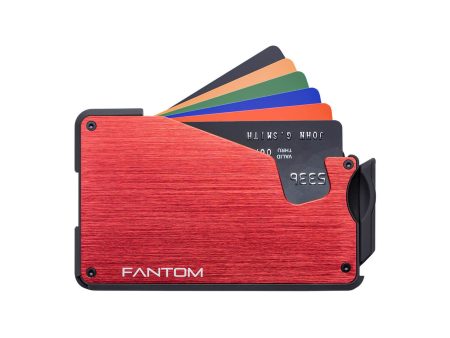 Fantom S Wallet | Regular for 7 to 13 Cards | Red Online Sale