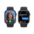 Apple Watch Series 9 GPS 45mm Midnight Aluminum Case with Midnight Sport Band - M L (2024) Online