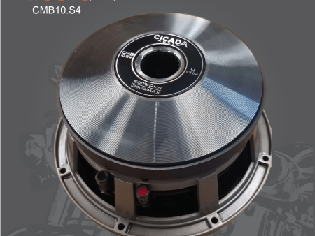 Cicada Audio CMB10.S4 10  Pro Sound Midrange Speaker (Single) Hot on Sale