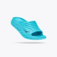 Hoka Ora Recovery Slide (Unisex) - Scuba Blue   Bellwether Blue - Size M11 W13 Online Hot Sale