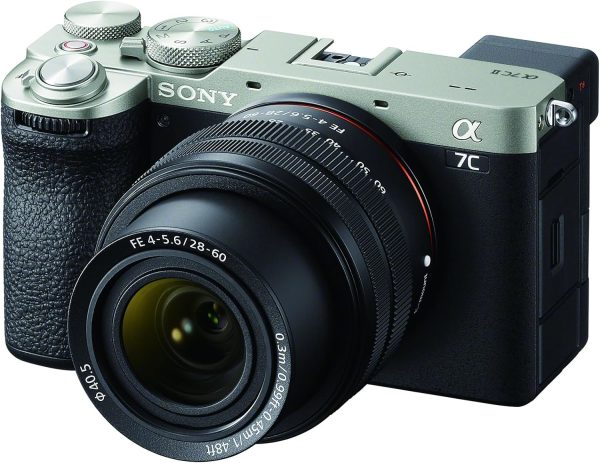 Sony Alpha 7C II Full-frame Interchangeable Lens Hybrid Camera w  28-60mm Lens (Silver) Discount