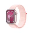 (Open Box) Apple Watch Series 9 GPS 41mm Pink Aluminum Case with Light Pink Sport Loop (2023) For Cheap