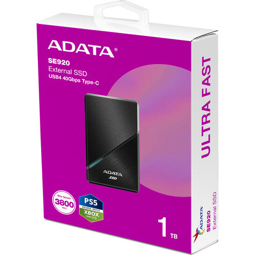 ADATA SE920 2TB External SSD Drive SE920-2TCBK For Sale