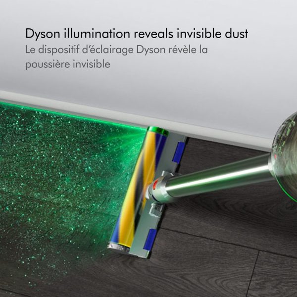 Dyson V15 Detect Cordless Vacuum Cleaner, Yellow Nickel Online Hot Sale