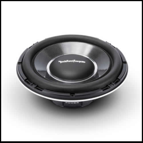 ROCKFORD FOSGATE Power 12  T1 Slim Single 2-Ohm Subwoofer For Cheap