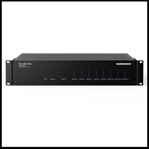 AUDIO CONTROL The Director® Model M6400 16 Channel Network Amplifier with Signal Matrix & Volume Control on Sale