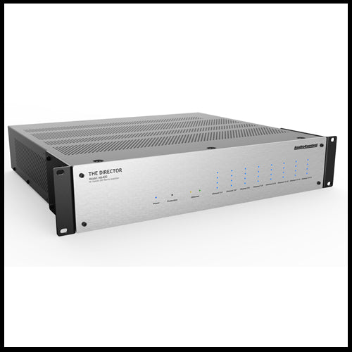 AUDIO CONTROL The Director® Model M6400 16 Channel Network Amplifier with Signal Matrix & Volume Control on Sale