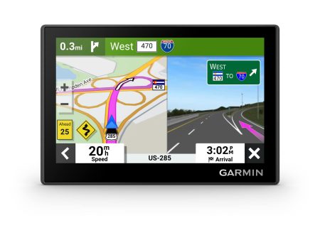 Garmin Drive™ 53 with Traffic, GPS Navigator, High-Resolution Touchscreen, Simple On-Screen Menus and Easy-to-See Map, Driver and Traffic Alerts Sale