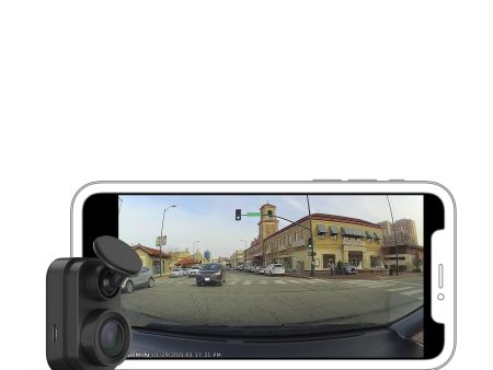 Garmin 010-02504-00 Dash Cam Mini 2, Tiny Size, 1080p and 140-degree FOV, Voice Control, Black Sale