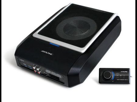 ALPINE PWD-X5 Powered Subwoofer with Built-In 4-Channel DSP Amplifier Online Sale