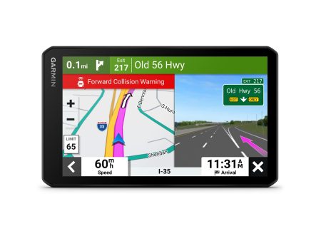 Garmin DriveCam™ 76, Large, Easy-to-Read 7” GPS car Navigator, Built-in Dash Cam, Automatic Incident Detection, High-Resolution Birdseye Satellite Imagery Hot on Sale