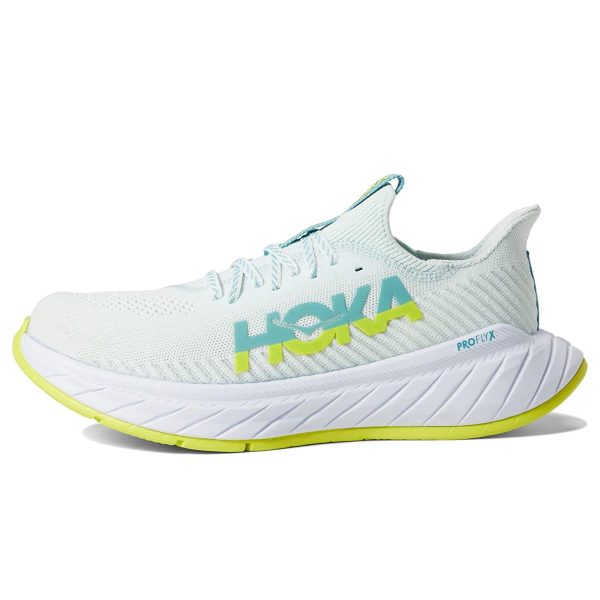 Hoka Carbon X 3 Men s Racing Running Shoe - Billowing Sail   Evening Primrose - Size 11 For Cheap