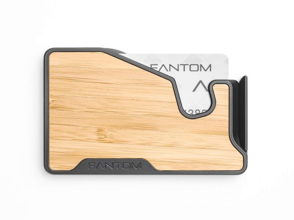 Fantom X Wallet | Extra Slim for 4 to 7 Cards | Bamboo Discount