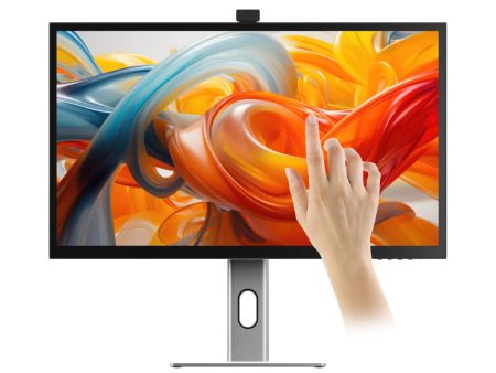 Alogic Clarity Pro Touch 27  UHD 4K LED Computer Monitor with 65W PD, Webcam and Touchscreen on Sale