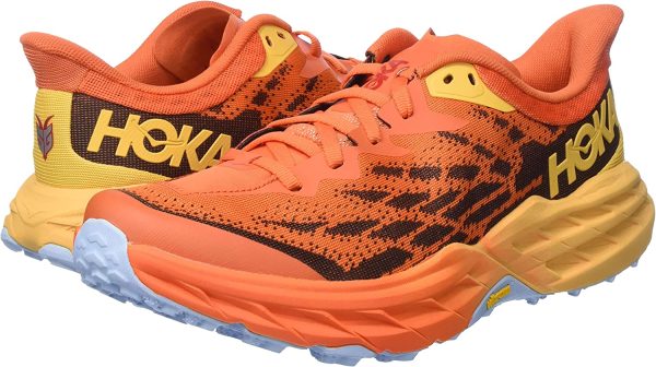 Hoka Speedgoat 5 Men s Trail Running Shoe - Puffin s Bill   Amber Yellow - Size 13 on Sale