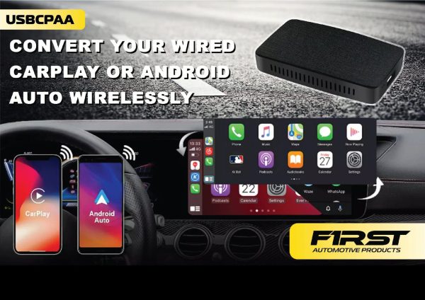 Wireless Apple Carplay and Android Auto Dongle For Sale