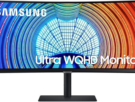 (Open Box) Samsung ViewFinity S65U 34-in WQHD 3440x1440 Curved VA Computer Monitor Fashion