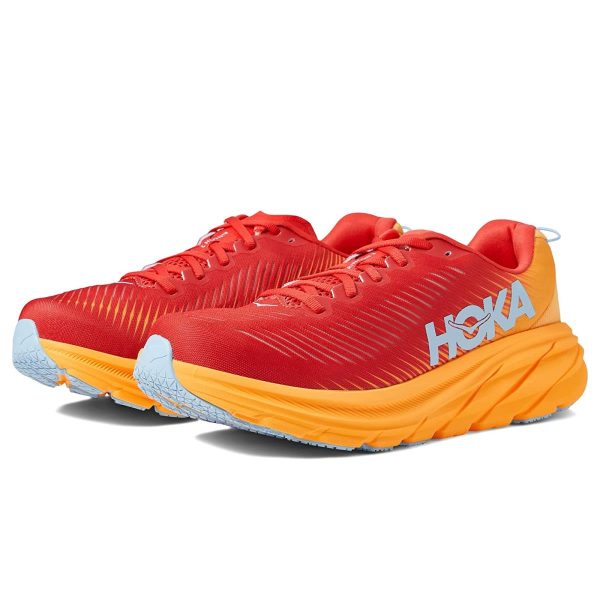 (Open Box) Hoka Rincon 3 Men s Everyday Running Shoe - Fiesta   Amber Yellow - Size 10 Online Hot Sale