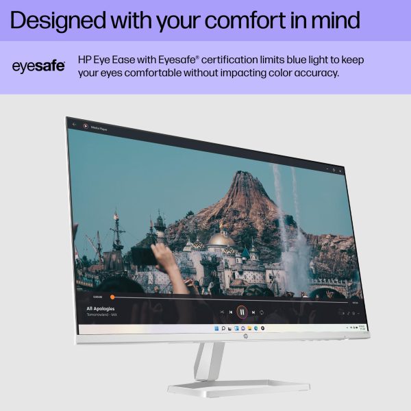 HP Series 5 27-in FHD Computer Monitor, Full HD, IPS Panel, 1500:1 Contrast, 300 nits, Eye Ease with Eyesafe Certification, 527sw Supply
