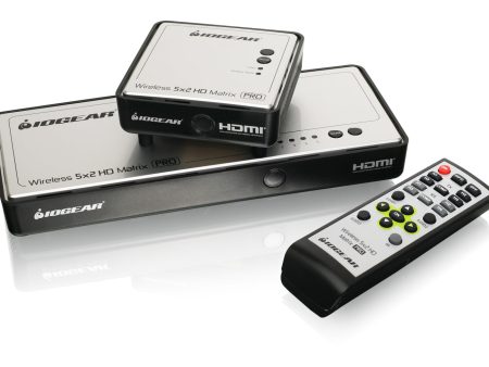 IOGEAR Long-Range HDMI® Wireless Video 5x2 Matrix PRO with 1 Receiver For Sale