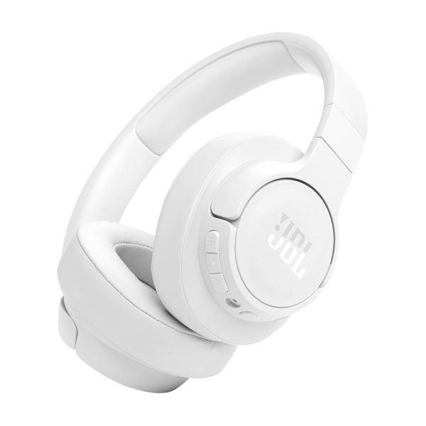 JBL T770 NC Over Ear Wireless Bluetooth Headphones - White Discount