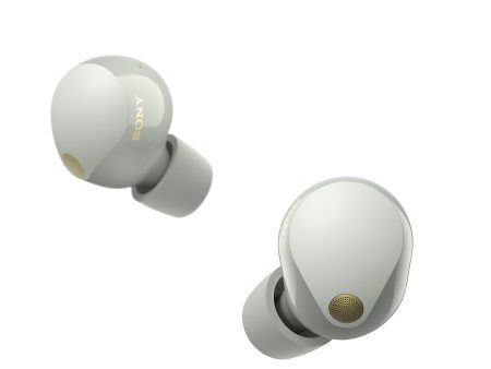 Sony WF-1000XM5 Wireless Bluetooth Noise Canceling Earbuds Headphones - Silver Online now