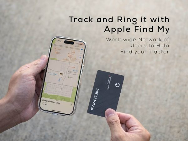 Fantom Rechargeable Tracker Wallet Card, with Apple Find My Sale