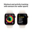 Apple Watch Series 10 GPS + Cellular 42mm Gold Titanium Case with Starlight Sport Band - M L - MX073LW A (2024) For Discount