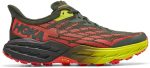 (Open Box) Hoka Speedgoat 5 Men s Trail Running Shoe -Thyme   Fiesta - Size 13 Online now