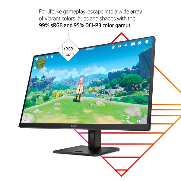 HP OMEN 24-in FHD 165Hz Gaming Monitor - 780F9AA#ABA For Cheap