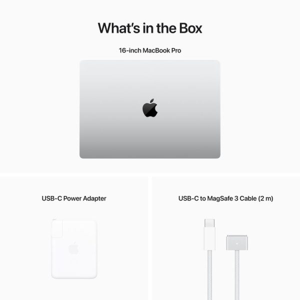 (CTO) Apple 16-in MacBook Pro: M2 Max 12-Core CPU 30-core GPU 64GB 8TB Silver - Z1770019M (Jan 23) Supply