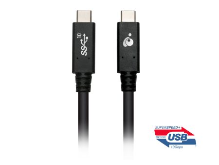 IOGEAR Smart USB-C to USB-C [USB-IF Certified] 10Gbps 3.3ft (1m) Cable with E-Marker Hot on Sale