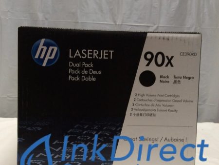 HP CE390XD ( CE390X * 2 ) HP 90XD Dual Pack Toner Cartridge Black MFP M4555 M4555F M4555FSKM M4555H Online Sale