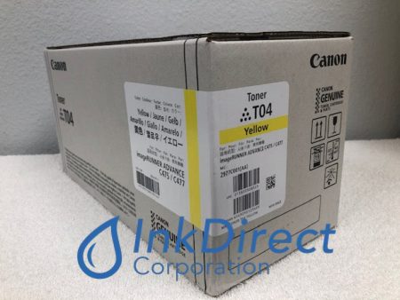 Genuine Canon 2977C001AA 2977C001  Canon T04 Toner Cartridge Yellow C475iF DX C477iF DX C478iF Hot on Sale