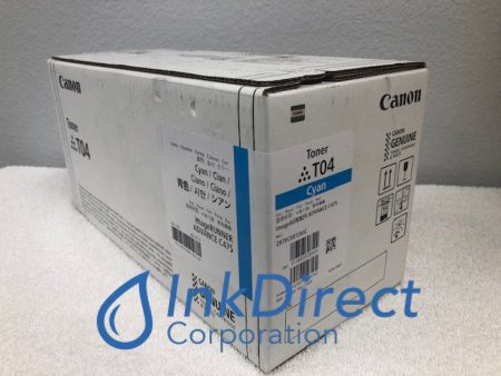 Genuine Canon 2979C001AA 2979C001  Canon T04 Toner Cartridge Cyan C475iF DX C477iF DX C478iF on Sale