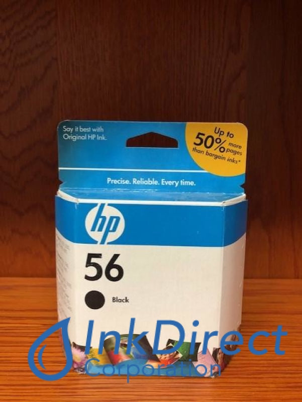 ( Expired )  HP C6656AN  HP 56  Ink Jet Cartridge Black on Sale